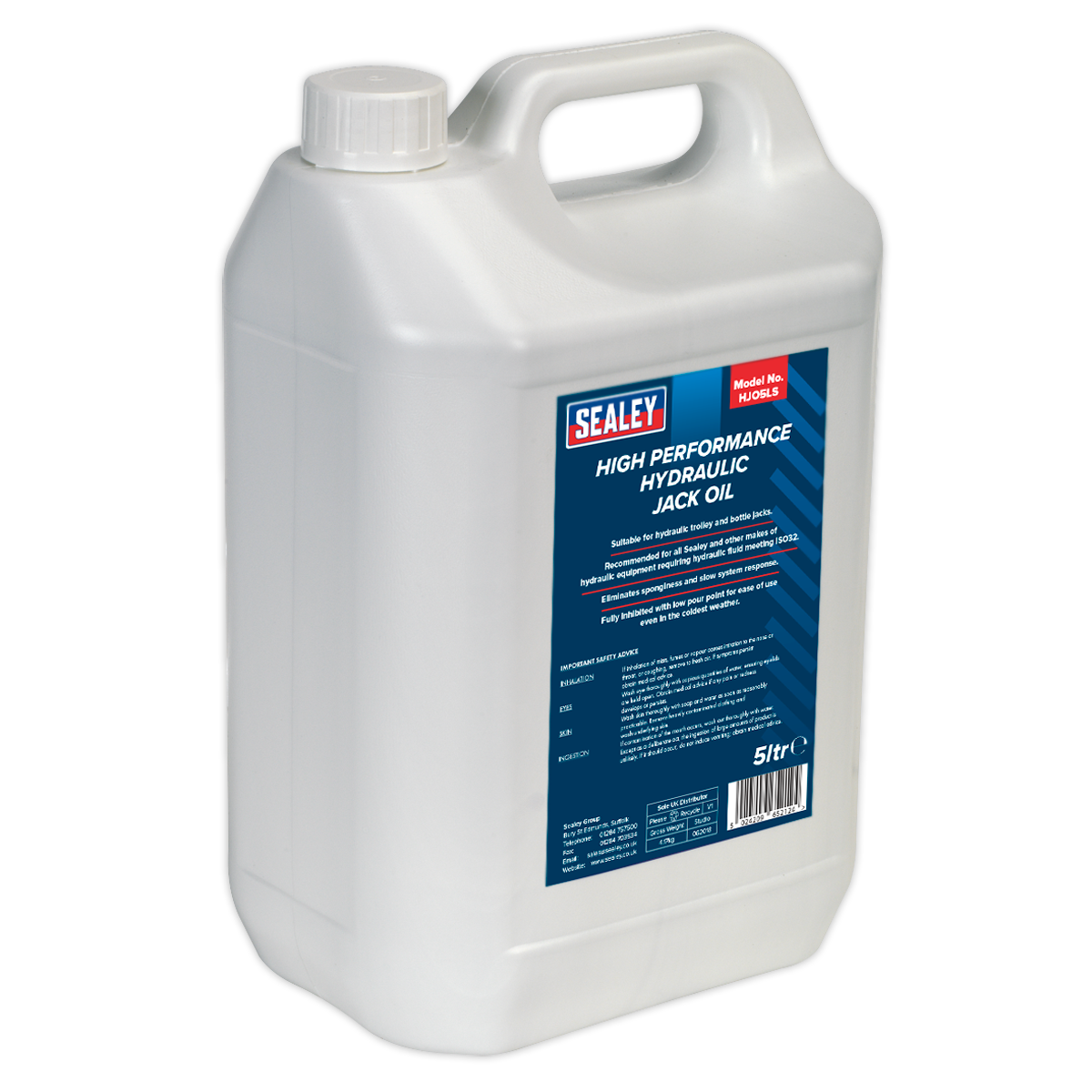 Sealey HJO5LS 5L Hydraulic Jack Oil