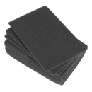 Sealey HP1523UF 150 x 230mm Abrasive Finishing Pad Ultra-Fine - Pack of 10