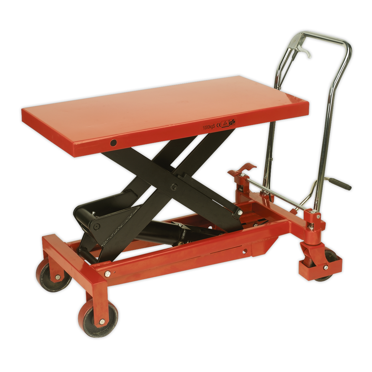 Sealey HPT1000 Hydraulic Platform Truck 1000kg Capacity