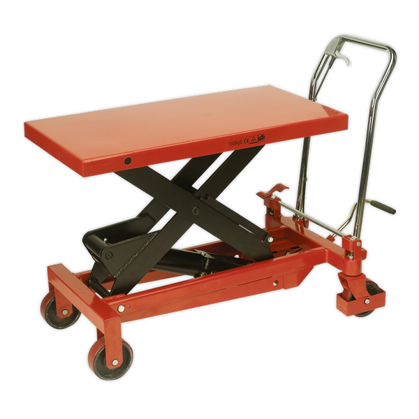 Sealey HPT1000 Hydraulic Platform Truck 1000kg Capacity
