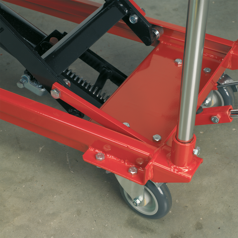 Sealey HPT150 Hydraulic Platform Truck 150kg Capacity