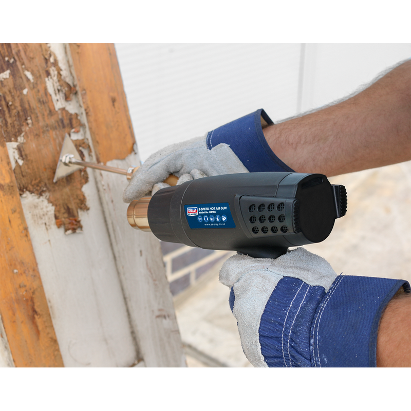 Sealey HS100 1800W 3-Speed Hot Air Gun 50/420/650√Ç¬∞C