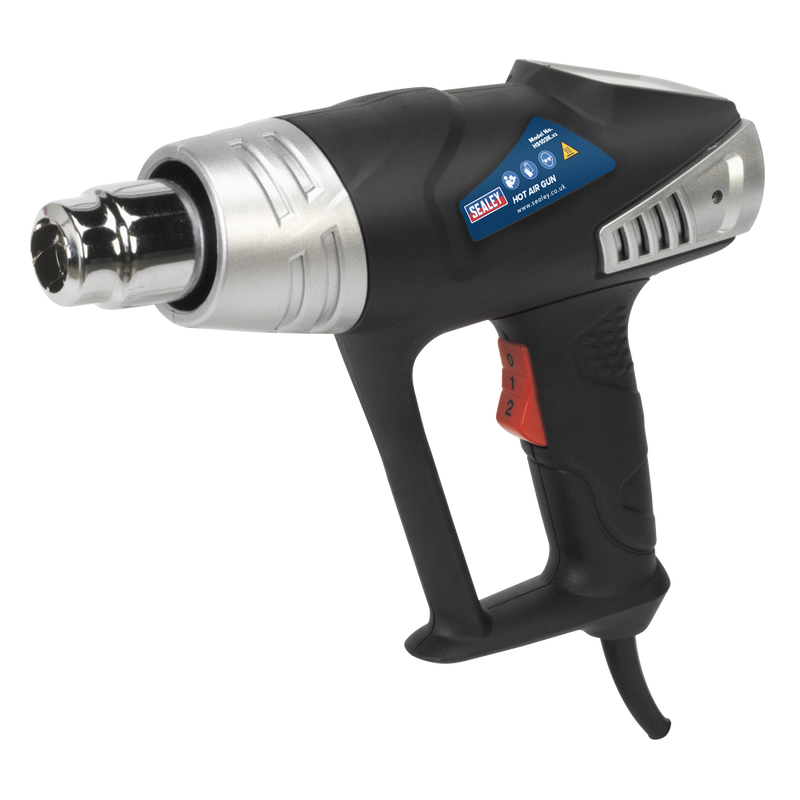 Sealey HS103K 2000W Hot Air Gun Kit 350√Ç¬∞C/600√Ç¬∞C