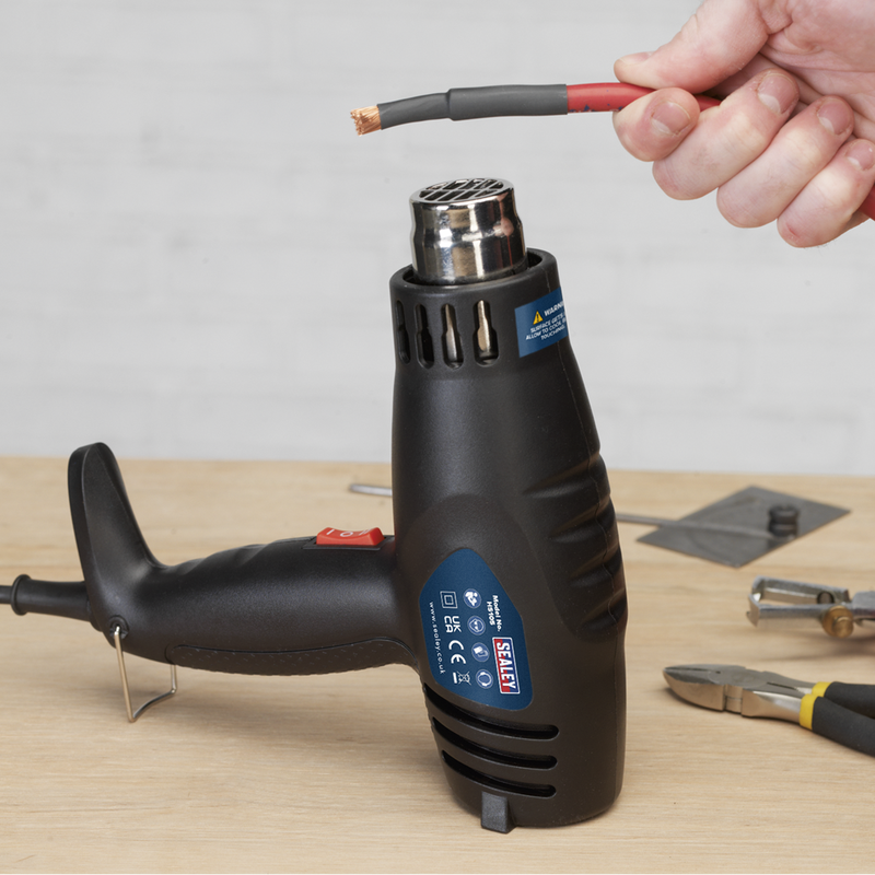 Sealey HS105 1600W Hot Air Gun 375√Ç¬∞C/500√Ç¬∞C