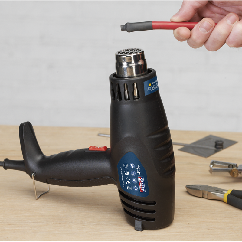 Sealey HS105 1600W Hot Air Gun 375√Ç¬∞C/500√Ç¬∞C