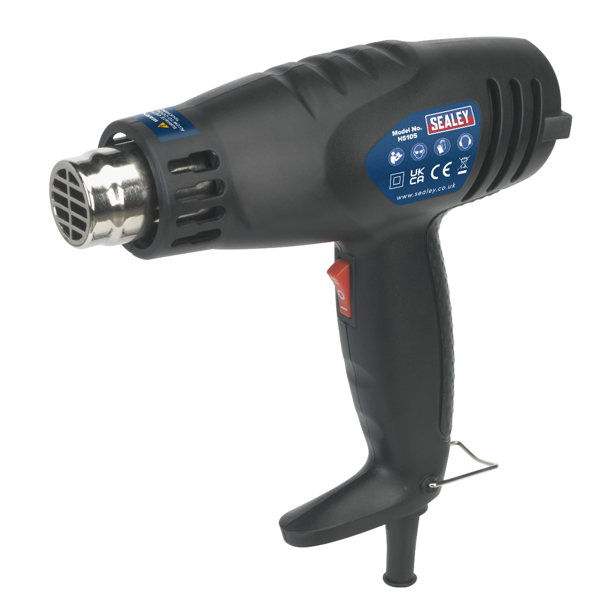 Sealey HS105 1600W Hot Air Gun 375‚àö√á¬¨‚àûC/500‚àö√á¬¨‚àûC