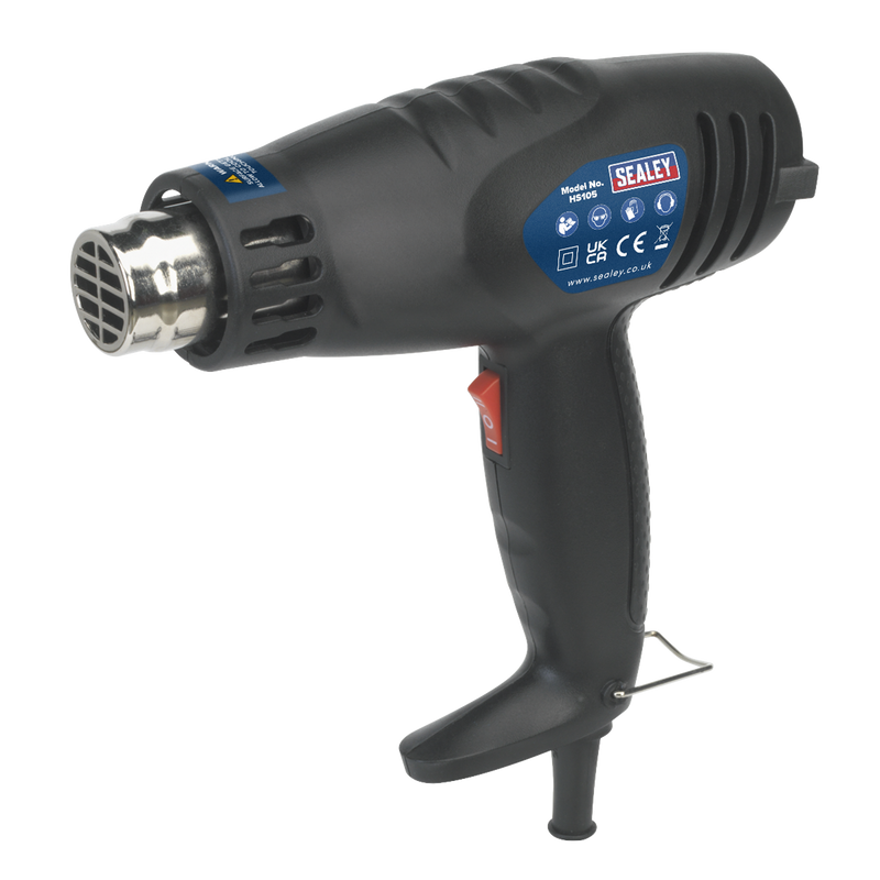 Sealey HS105 1600W Hot Air Gun 375√Ç¬∞C/500√Ç¬∞C