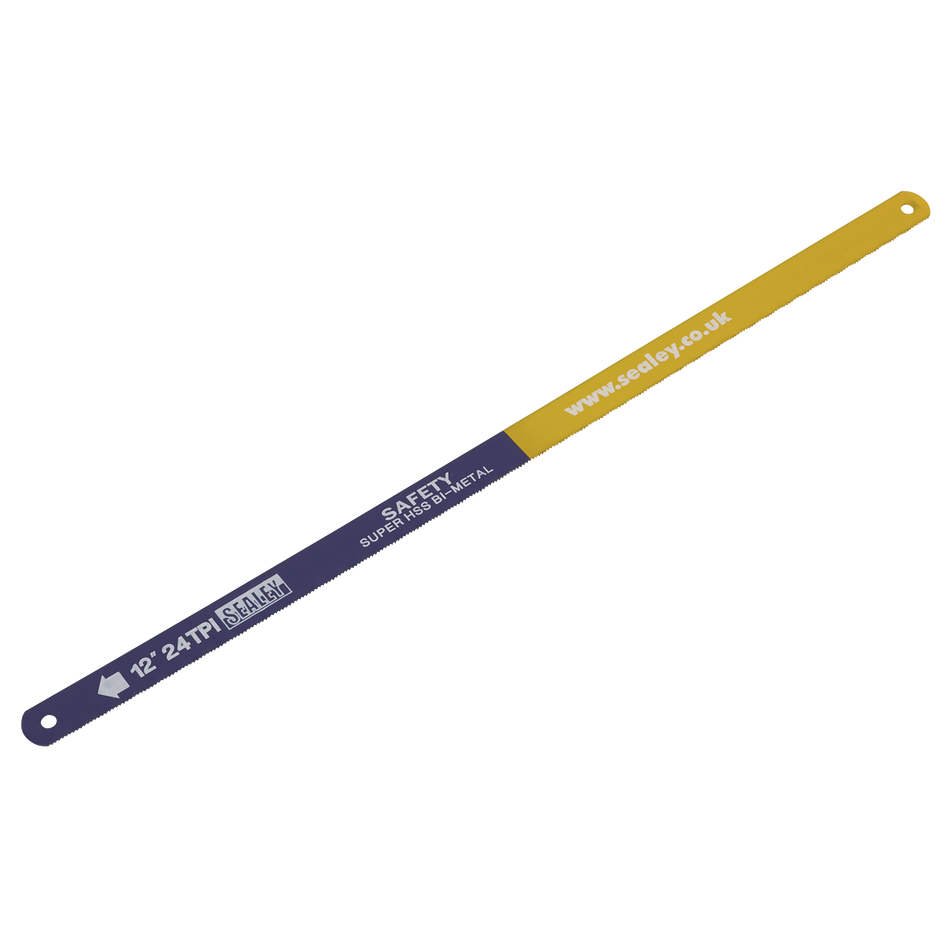 Sealey HSB0224 Hacksaw Blade 300mm HSS Bi-Metal 24tpi Pack of 2