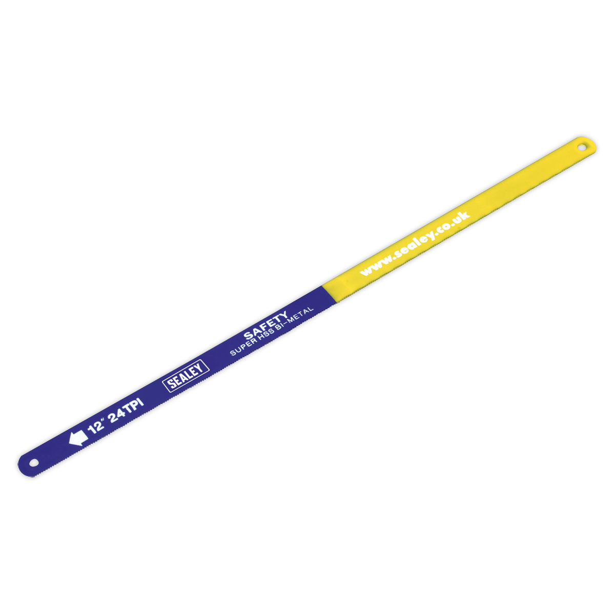 Sealey HSB1024 24tpi Bi-Metal Hacksaw Blade HSS - Pack of 10