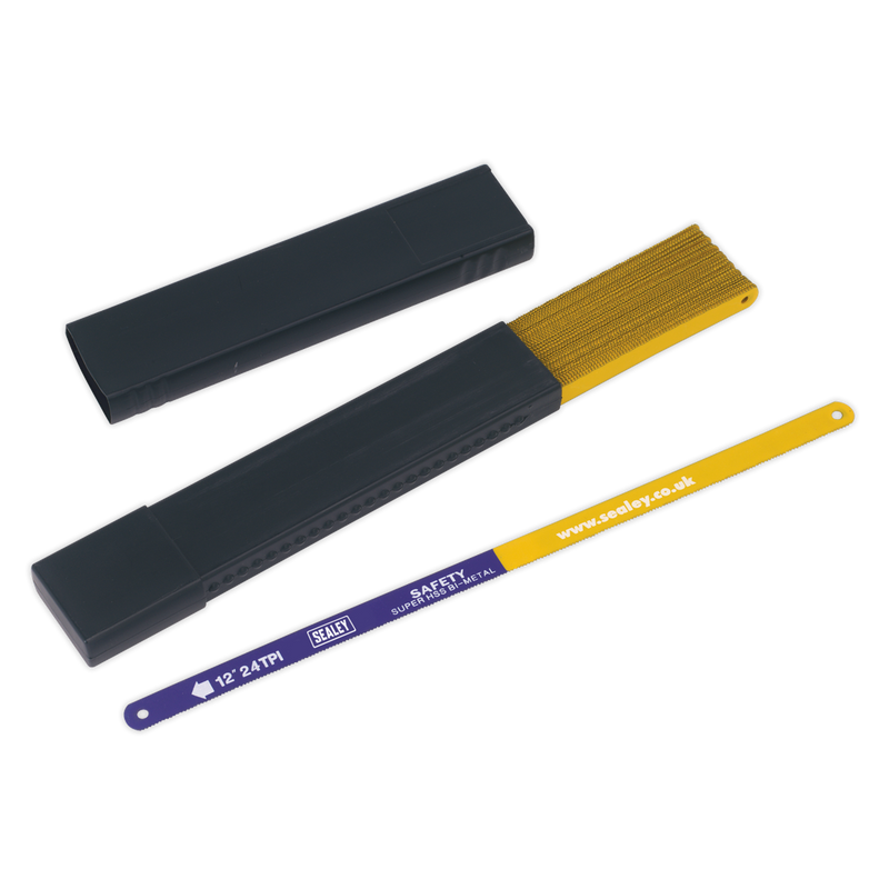 Sealey HSB5024 24tpi Bi-Metal Hacksaw Blade HSS - Pack of 50
