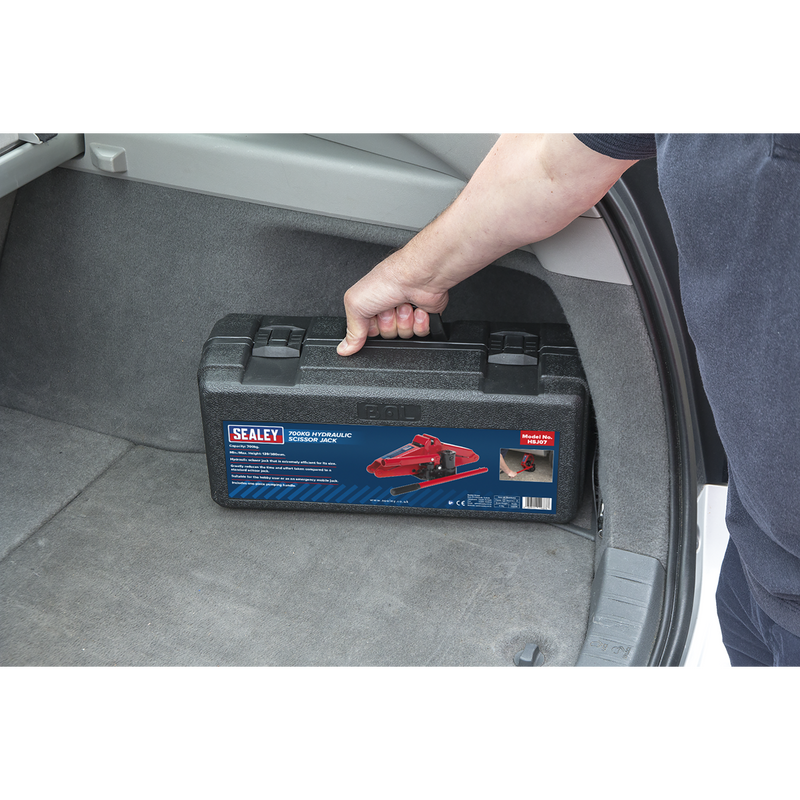 Sealey HSJ07 700kg Hydraulic Scissor Jack