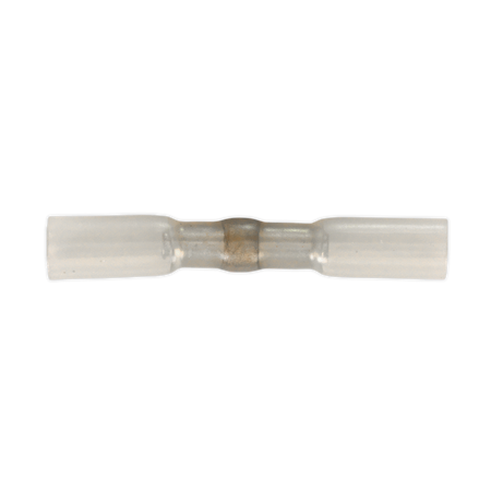 Sealey HSSB25C Clear Heat Shrink Butt Connector with Crimp & Solder - Pack of 25