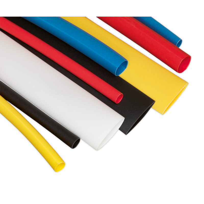 Sealey HST100MC 95pc 100mm Heat Shrink Tubing Assortment - Mixed Colours