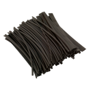 Sealey HST200B 100pc 200mm Heat Shrink Tubing - Black