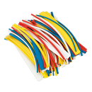 Sealey HST200MC 100pc 200mm Heat Shrink Tubing - Mixed Colours
