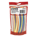 Sealey HST200MC 100pc 200mm Heat Shrink Tubing - Mixed Colours