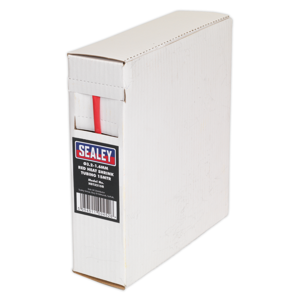 Sealey HST3215R 15m 3.2-1.6mm Red Heat Shrink Tubing