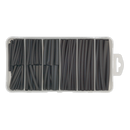 Sealey HST501B 180pc 50 & 100mm Heat Shrink Tubing Assortment - Black