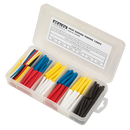 Sealey HST50MC 190pc 50mm Heat Shrink Tubing Assortment - Mixed Colours
