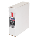 Sealey HST6412R 12m 6.4-3.2mm Red Heat Shrink Tubing