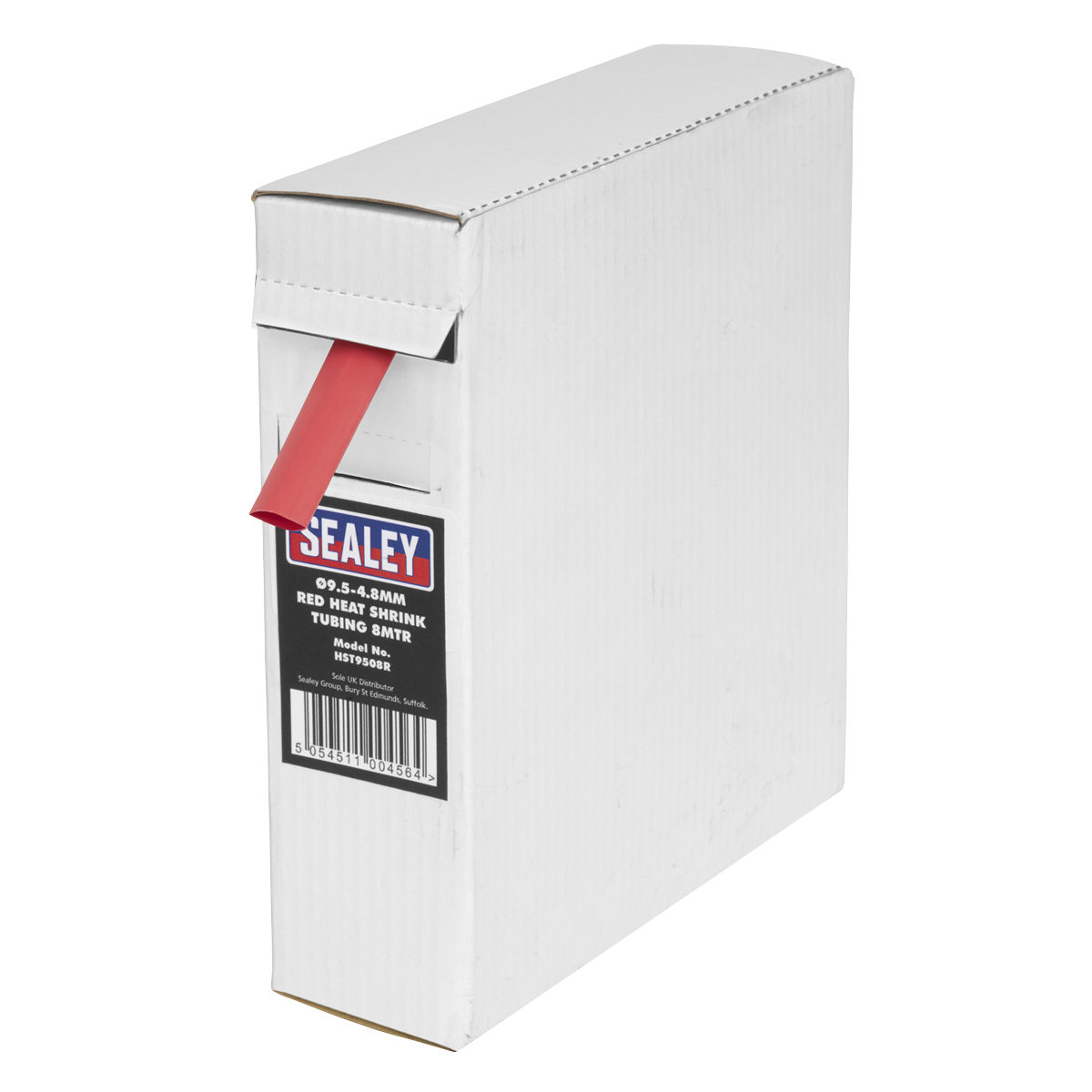 Sealey HST9508R 8m 9.5-4.8mm Red Heat Shrink Tubing