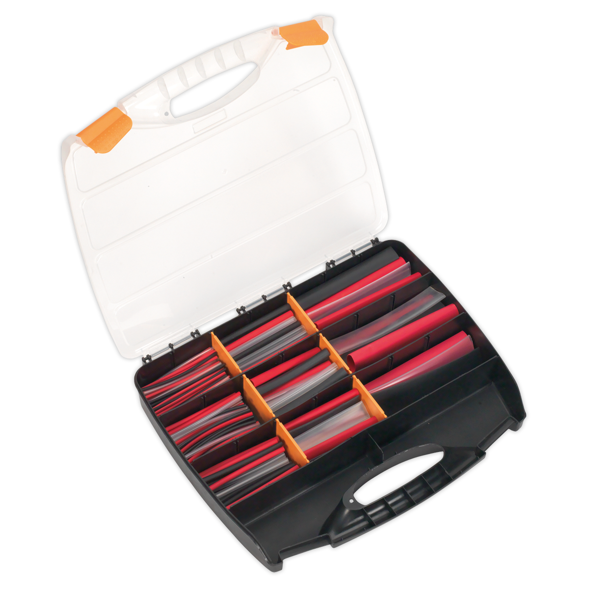 Sealey HSTAL261MC 261pc 100 & 150mm Adhesive Lined Heat Shrink Tubing Assortment - Mixed Colours