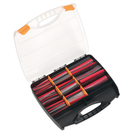 Sealey HSTAL261MC 261pc 100 & 150mm Adhesive Lined Heat Shrink Tubing Assortment - Mixed Colours