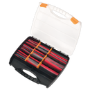 Sealey HSTAL261MC 261pc 100 & 150mm Adhesive Lined Heat Shrink Tubing Assortment - Mixed Colours