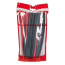 Sealey HSTAL72BR 72pc 200mm Heat Shrink Dual Wall Adhesive Lined Tubing - Black & Red