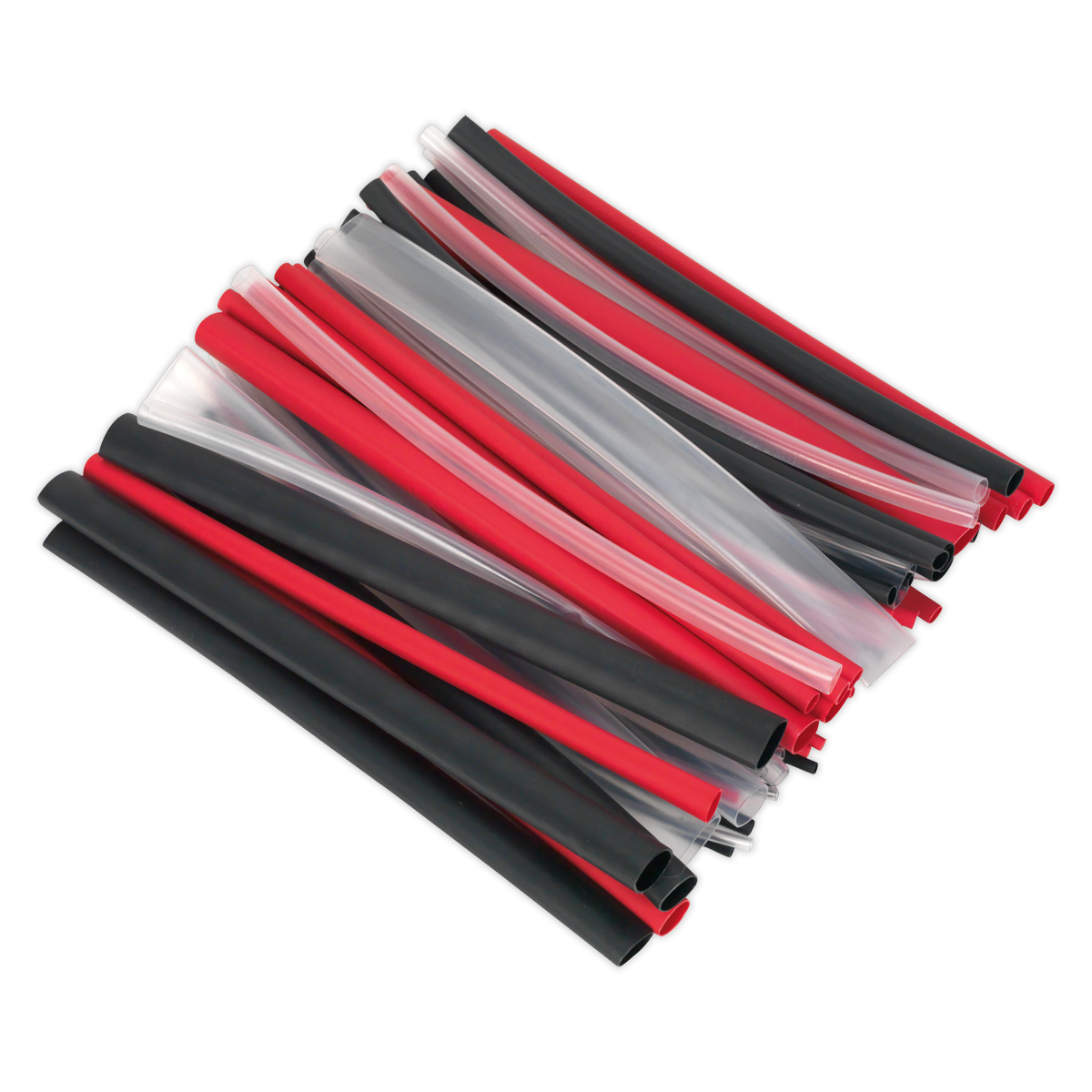 Sealey HSTAL72MC 72pc 200mm Heat Shrink Dual Wall Adhesive Lined Tubing - Mixed Colour