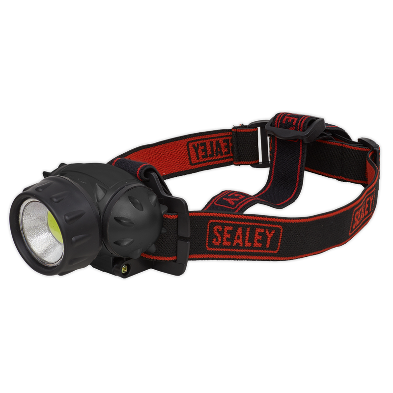 Sealey HT101 3W COB LED Head Torch