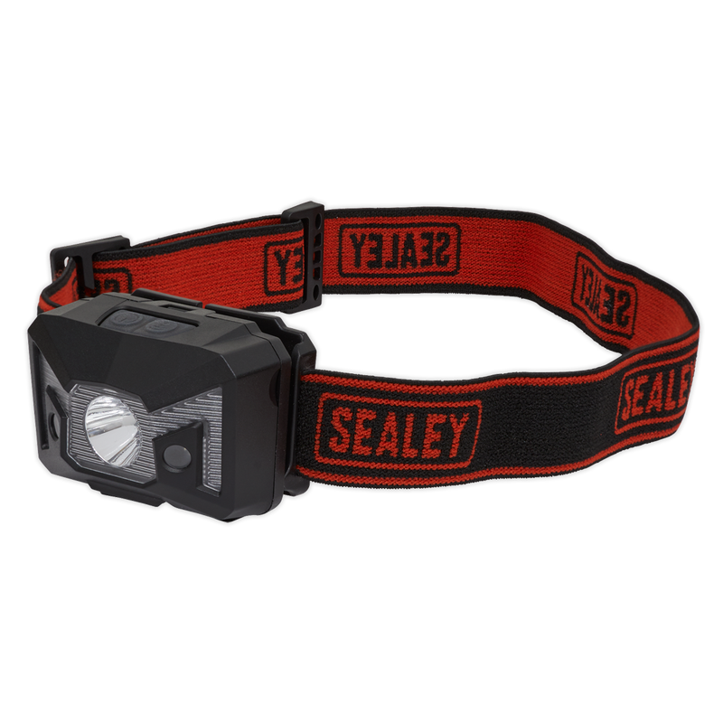 Sealey HT102R 3W SMD LED Rechargeable Head Torch with Auto-Sensor
