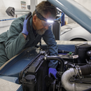 Sealey HT104R 5W COB & 3W LED Bulb Head Torch with Auto-Sensor