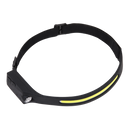 Sealey HT104R 5W COB & 3W LED Bulb Head Torch with Auto-Sensor