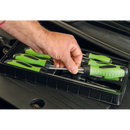 Sealey HV002 8pc Hammer-Thru Screwdriver Set - Hi-Vis Green