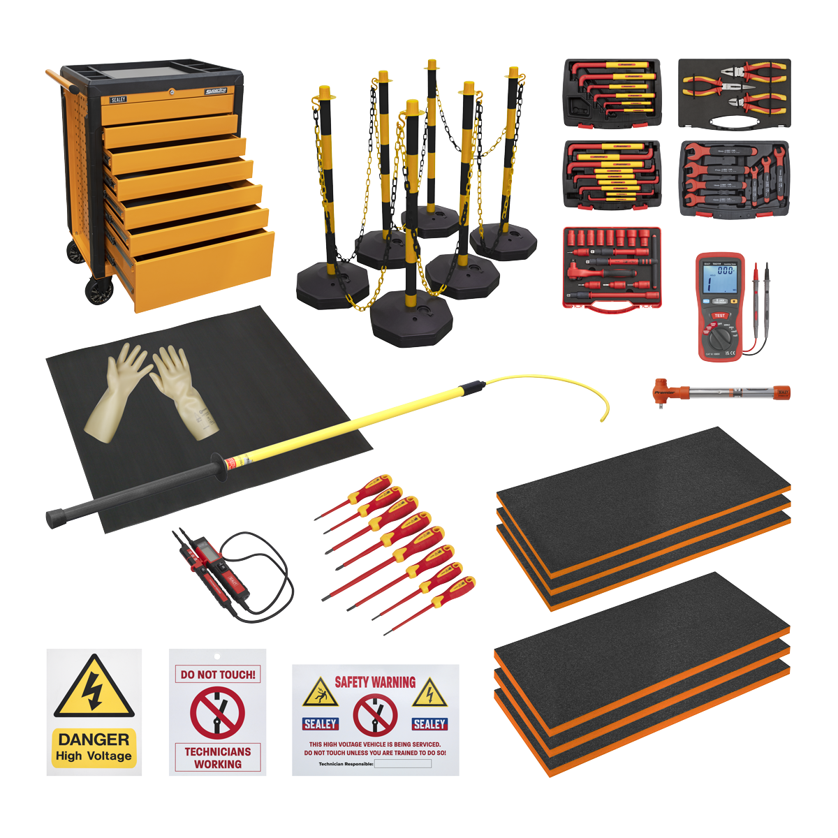 Sealey HVCOM1 EV/Hybrid Master Tool Kit