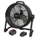 Sealey HVD16CCOMBO 20V SV20 Series 16" 2-in-1 Cordless/Corded High Velocity Drum Fan Kit