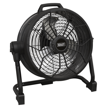 Sealey HVD16C 230V/20V SV20 Series 16" 2-in-1 Cordless/Corded High Velocity Drum Fan
