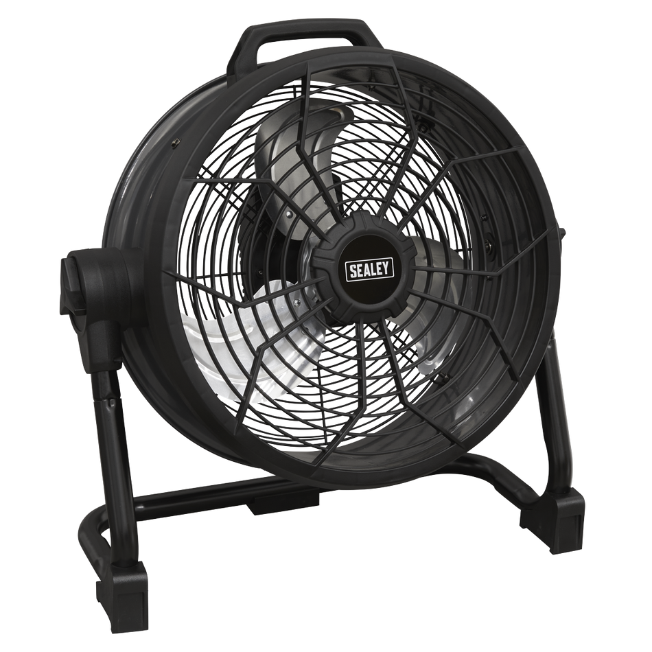 Sealey HVD16C 230V/20V SV20 Series 16" 2-in-1 Cordless/Corded High Velocity Drum Fan