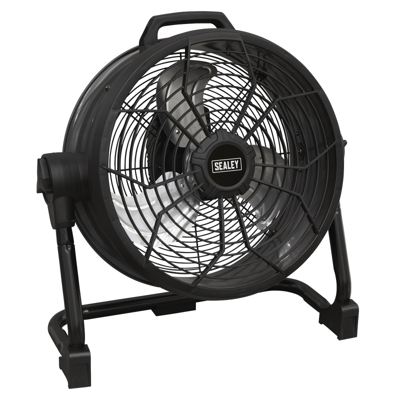 Sealey HVD16C 230V/20V SV20 Series 16" 2-in-1 Cordless/Corded High Velocity Drum Fan