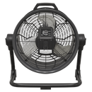 Sealey HVD16C 230V/20V SV20 Series 16" 2-in-1 Cordless/Corded High Velocity Drum Fan