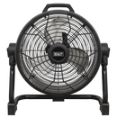 Sealey HVD16C 230V/20V SV20 Series 16" 2-in-1 Cordless/Corded High Velocity Drum Fan