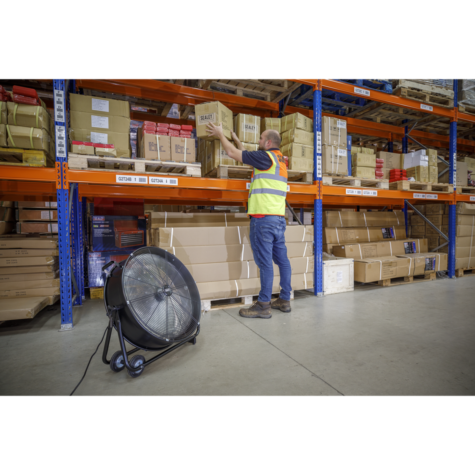Sealey HVD24 24" Industrial High Velocity Drum Fan