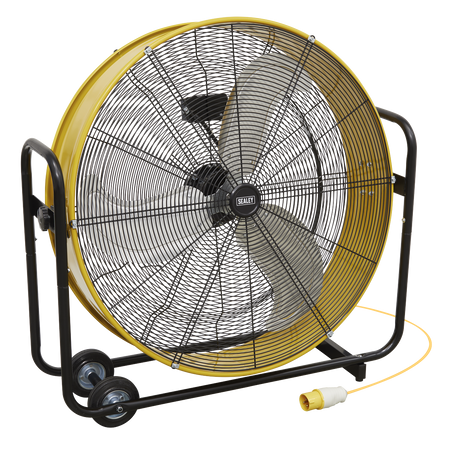 Sealey HVD30110V 30" Industrial High Velocity Drum Fan 110V