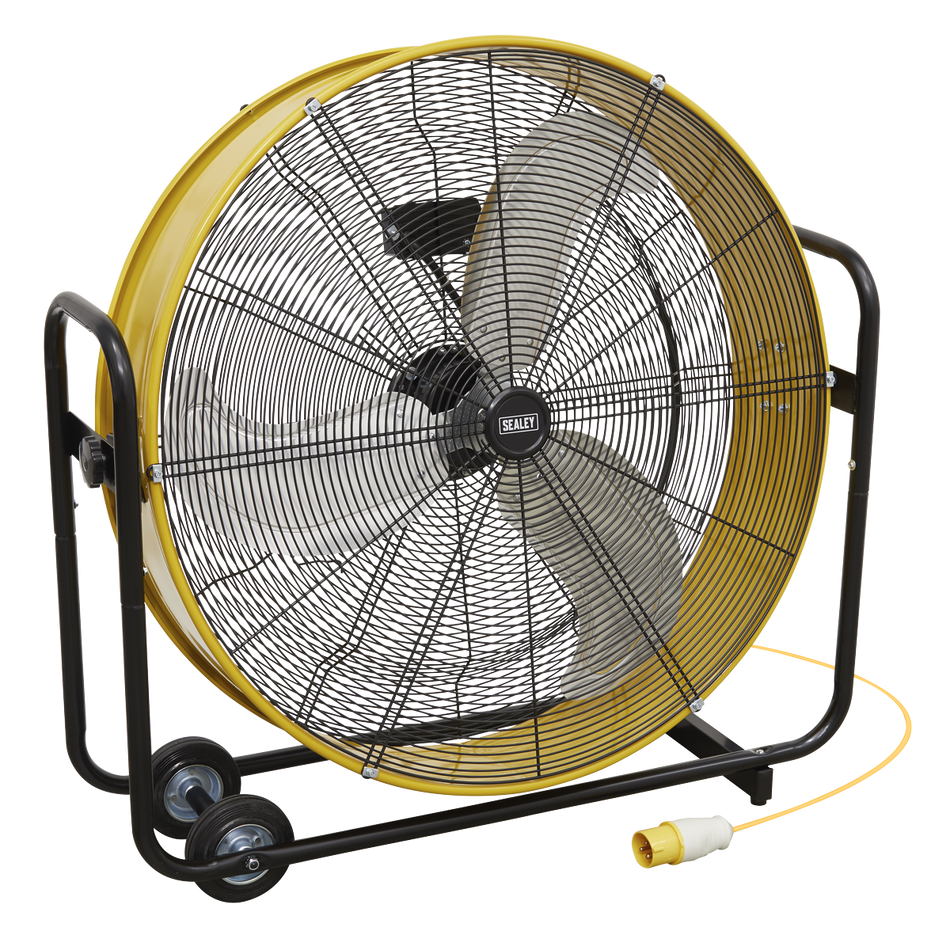 Sealey HVD30110V 30" Industrial High Velocity Drum Fan 110V