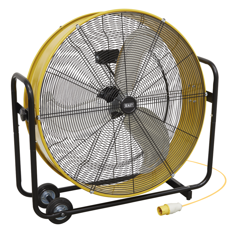 Sealey HVD30110V 30" Industrial High Velocity Drum Fan 110V