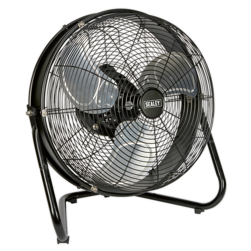Sealey HVF18IS 18" Industrial High Velocity Floor Fan with Internal Oscillation