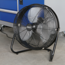 Sealey HVF18IS 18" Industrial High Velocity Floor Fan with Internal Oscillation