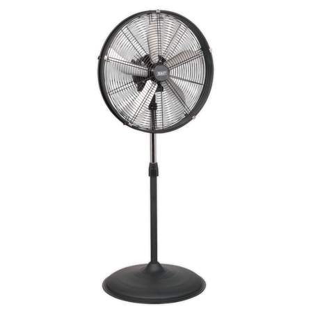 Sealey HVF20PO 20" Industrial High Velocity Oscillating Pedestal Fan