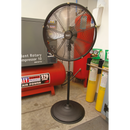 Sealey HVF20PO 20" Industrial High Velocity Oscillating Pedestal Fan